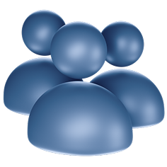 Icon of a group of people symbolizing Employment Practices Liability, highlighting protection against employment-related lawsuits